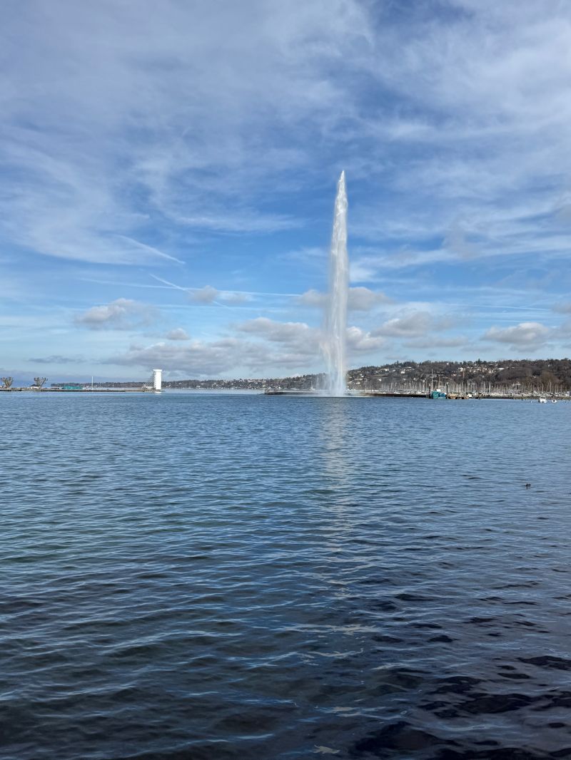 Fontaine,Génève,güyzd,Lac,Suisse